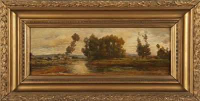 Paysage en provence.