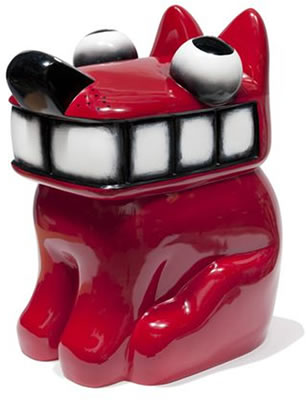 Chien rouge