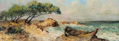 Bateau en bord de mer by Noel Canepa - Auction record, sale price, and art valuation. Compare with similar artists and explore comparable artworks.