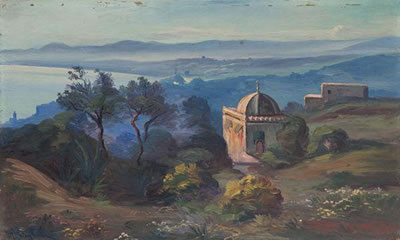 Koubba surplombant la baie d'Alger