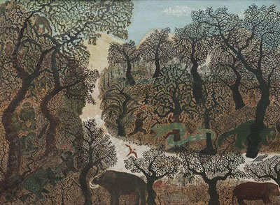 Sample artwork by Dominique Lagru (1873 - 1960), known for painting - View similar artists and auction records