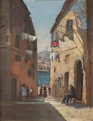 Sample artwork by Vincent Spinazzola (19/20th century), known for painting - View similar artists and auction records