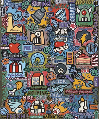Stupid 50 figures. by Bruno Vigoroso - Auction record, sale price, and art valuation. Compare with similar artists and explore comparable artworks.