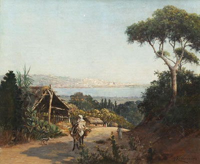 Les hauteurs d'Alger.