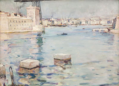L'entrée du Vieux Port.