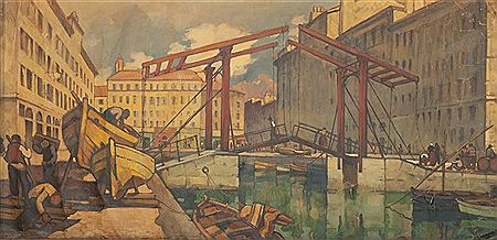 Channel Customs in Marseille.