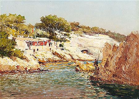 Cabanon de pêcheur à Marseille.