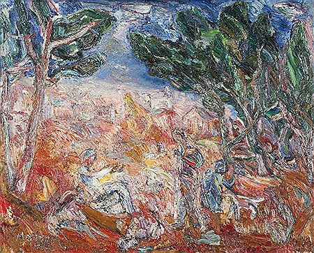 Sample artwork by Richard Mandin (1909 - 2002), known for painting - View similar artists and auction records