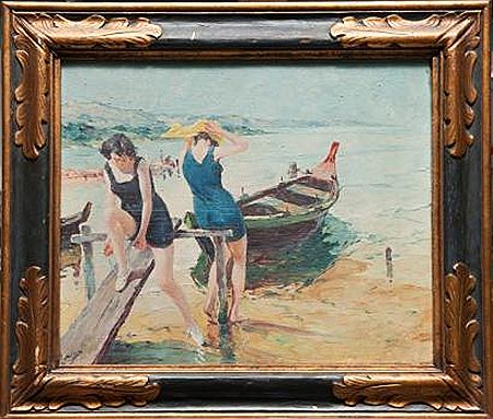Les baigneuses by Joseph Milon - Auction record, sale price, and art valuation. Compare with similar artists and explore comparable artworks.