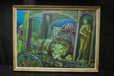 Circus Lion (suggested title)