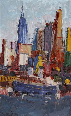 Sample artwork by Kurt Philipp (Born 1928), known for painting - View similar artists and auction records