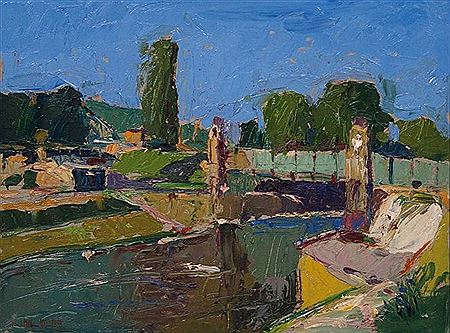 Nußdorfer Schleuse, 1978