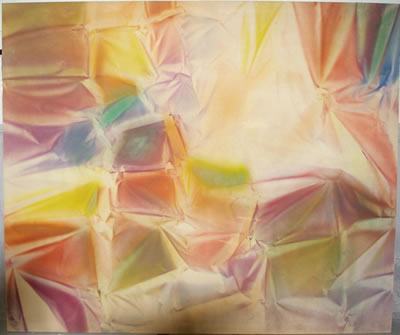 Abstract from the Folded Painting Series