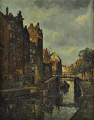 Sample artwork by Pieter Hout (1879 - 1965), known for painting - View similar artists and auction records