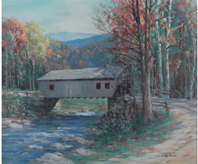Sample artwork by George Dinckel (1891 - 1976), known for landscape, portrait, seascape and harbor paintings - View similar artists and auction records