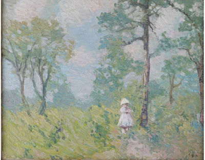 Sample artwork by Carl Buergerniss (1877 - 1956), known for landscape, genre, portrait, mural - View similar artists and auction records