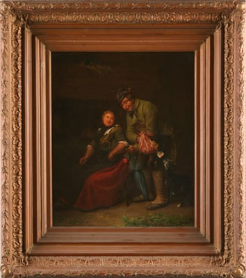 The Valentine by Franz Kels - Auction record, sale price, and art valuation. Compare with similar artists and explore comparable artworks.