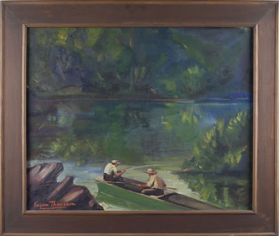 "Still Fishing" by Eugene H Thomason - Auction record, sale price, and art valuation. Compare with similar artists and explore comparable artworks.