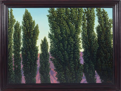 Sample artwork by John Beerman (Born 1958), known for panoramic landscape and waterscape painting - View similar artists and auction records