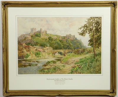 Richmond Castle by George Haydock Hodgson - Auction record, sale price, and art valuation. Compare with similar artists and explore comparable artworks.