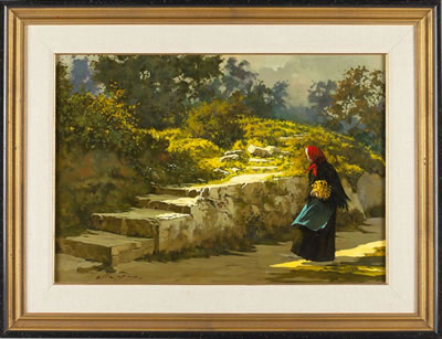 "Memory Lane" by Lucio Sollazzi - Auction record, sale price, and art valuation. Compare with similar artists and explore comparable artworks.