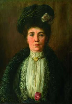 BILDNIS GERTRUD OSTERMANN, MUTTER VON WILLI OSTERMANN