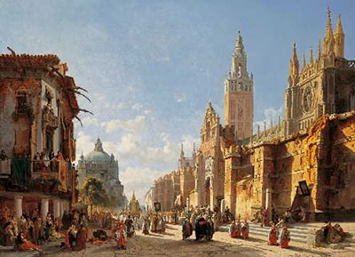 PROZESSION IN SEVILLA