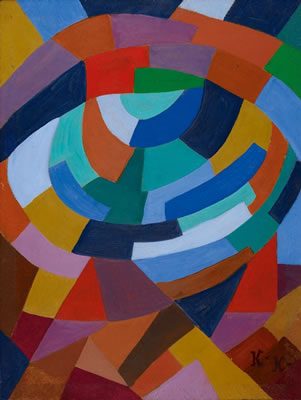 COMPOSITION by Jeanne Kosnik-Kloss - Auction record, sale price, and art valuation. Compare with similar artists and explore comparable artworks.