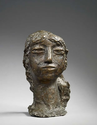 HEAD OF A YOUNG GIRL