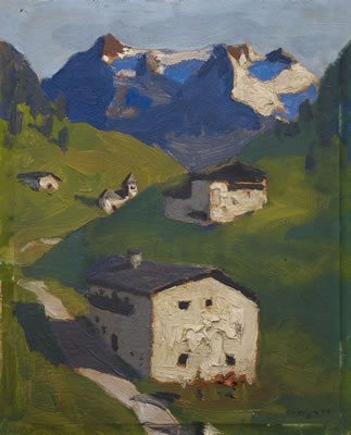 FRÜHLING IM TIROL (SPRING IN TIROL) by Eberhard Viegener - Auction record, sale price, and art valuation. Compare with similar artists and explore comparable artworks.