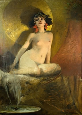 ORIENTALISCHER FRAUENAKT