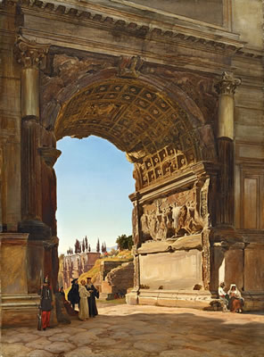 DER TITUSBOGEN AUF DEM FORUM ROMANUM