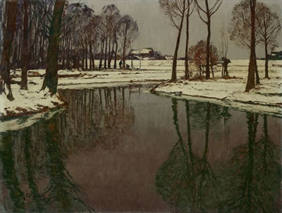 NIEDERRHEINISCHE WINTERLANDSCHAFT