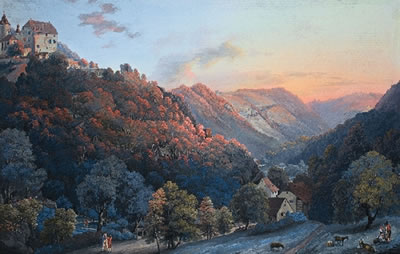 ZWEI ANSICHTEN VON BURG ARLESHEIM by Johann Joseph Hartmann - Auction record, sale price, and art valuation. Compare with similar artists and explore comparable artworks.