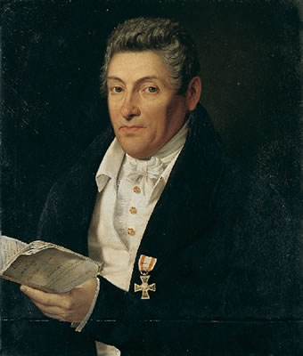 BILDNISSE DES BERLINER STADTVERORDNETENVORSTEHERS JOHANN FRIEDRICH DESSELMANN (1770-1845) UND SEINER EHEFRAU MARIE SOPHIE, GEB. HÜBNER (1781-1857)