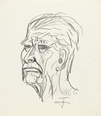Portrait of Otto Dix: SELBSTPORTRAIT (SELF-PORTRAIT)