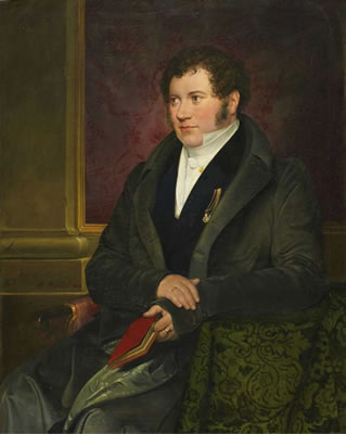 PORTRAIT OF THE BAVARIAN SECRETARY EDUARD VON SCHENK