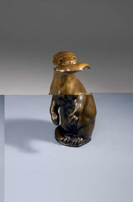 FISCHOTTER MIT FISCH (OTTER WITH FISH)