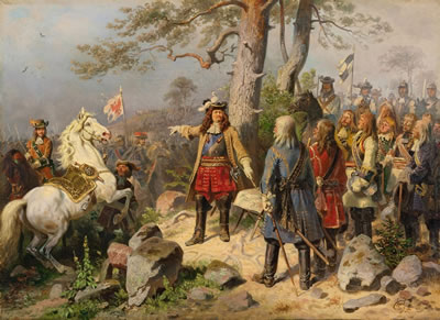 DER GROSSE KURFÜRST ALS FELDHERR IN DER SCHLACHT