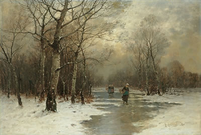 AN EVENING IN THE WINTER