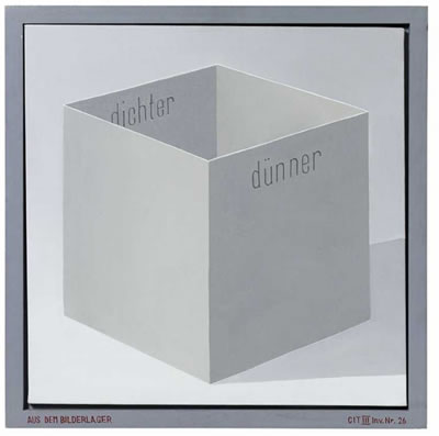 AUS DEM BILDERLAGER (FROM THE PAINTINGS' DEPOT) 1988