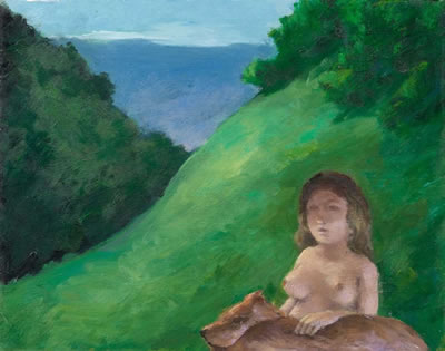 UNTITLED (GIRL WITH WOLF) 1987/1992/1994
