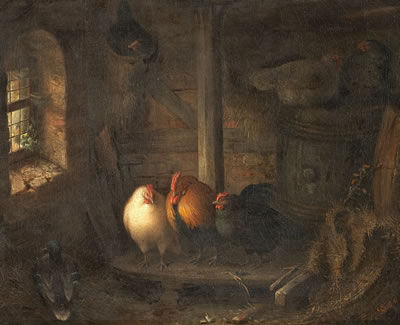 CHICKEN PEN by Gustav Konrad Sus - Auction record, sale price, and art valuation. Compare with similar artists and explore comparable artworks.