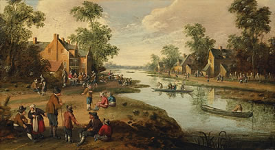 DUTCH VILLAGE AT AN