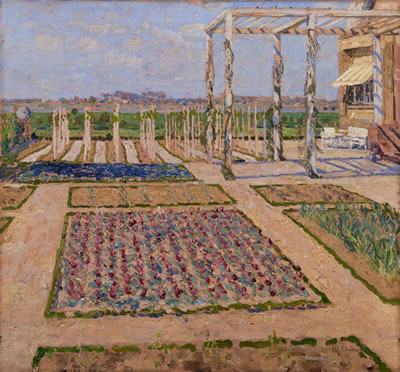 THE ARTIST'S GARDEN IN WITTLAER