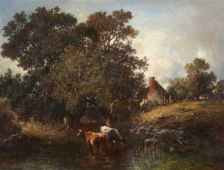 CATTLE IN THE WATER