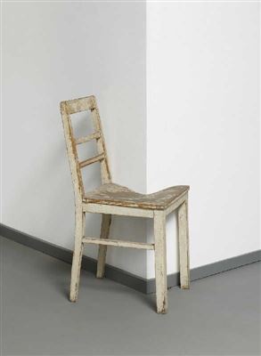 Stuhlskulptur (Eckstuhl)
