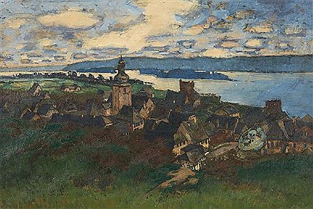 Sample artwork by Erich Nikutowski (1872 - 1921), known for landscape painting - View similar artists and auction records