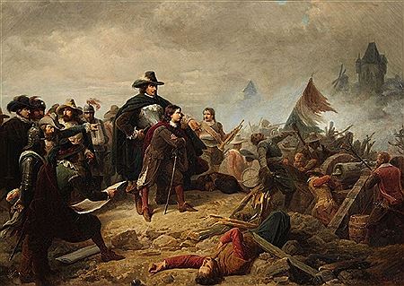 A GENERAL ON THE BATTLEFIELD DURING THE 30 YEARS' WAR