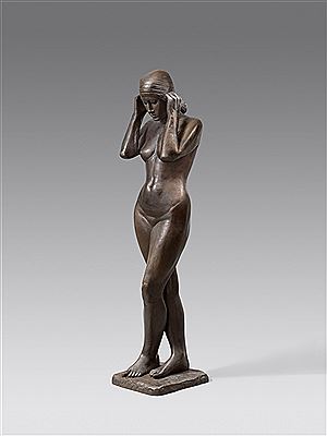 Schwimmerin II by Gerhard Marcks - Auction record, sale price, and art valuation. Compare with similar artists and explore comparable artworks.